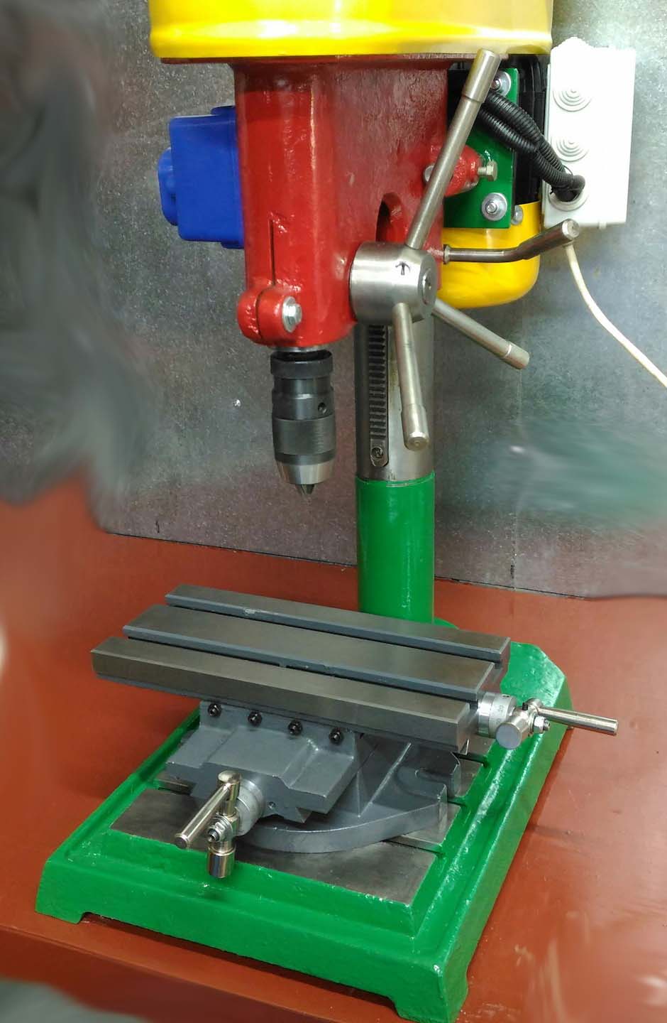 Загальний вигляд свердлувального верстата НС-Ш НС-Ш Загальний вигляд свердлильного верстата